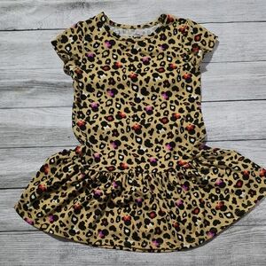 Disney Charming Leopard Print Kids Dress